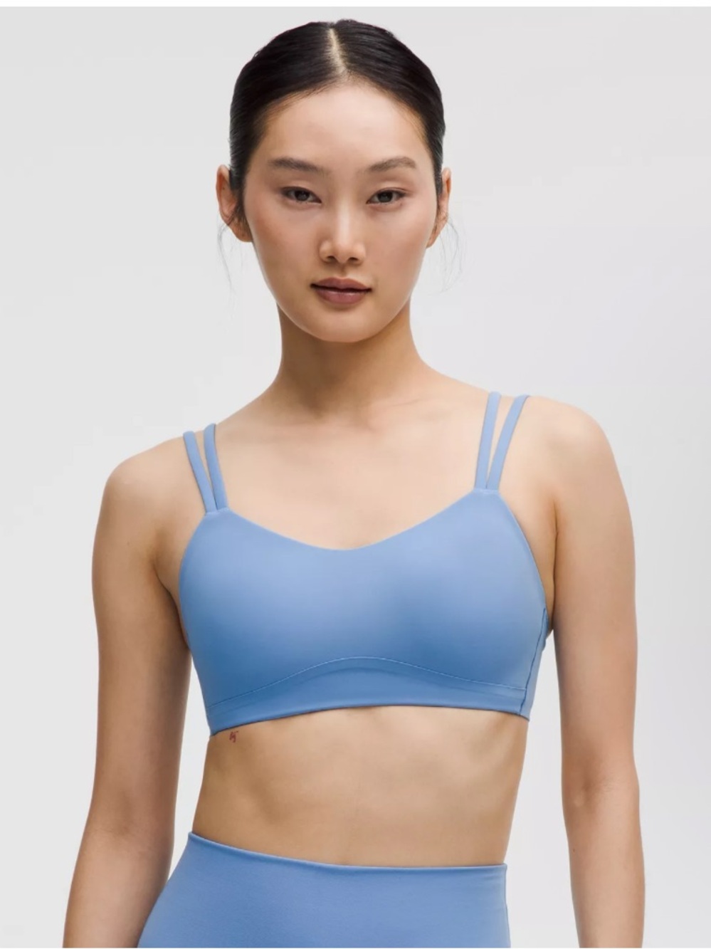 Lululemon Like a Cloud Sports Bra Light Blue No Tag Size 2